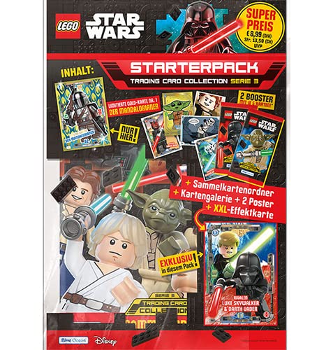 Blue Ocean Entertainment Lego Star Wars Serie 3 Trading Cards - Starterpack Deutsche Version (1x Starterpack) von Blue Ocean