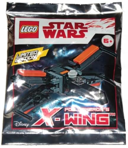 LEGO Star Wars Poe Damerons X-Wing-Folienpack-Set 911841 (Beutel) – 48 Teile – ab 7 Jahren von Blue Ocean