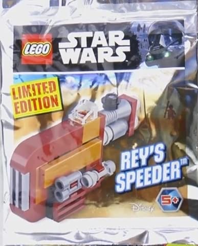 LEGO Star Wars Rey's Speeder Folien-Set 911727 (verpackt in Beutel) von Blue Ocean