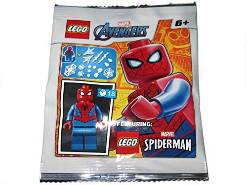 LEGO Super Heroes Spider-Man Minifigur Folien-Set 242001 (Beutel) von Blue Ocean