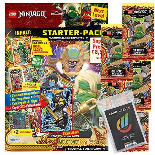 Blue Ocean Lego Ninjago 6 Next Level Trading Cards - Bundel mit 1 Starter + 5 Booster + Collect-it Hüllen Sleeves Blue Ocean Lego Ninjago 6 Next Level Trading Cards - Bundel mit 1 Starter + 5 Booster + Collect-it Hüllen Sleeves von Blue Ocean