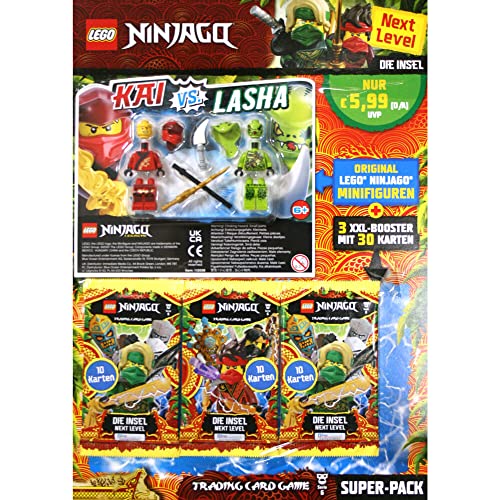 Blue Ocean Ninjago 6 Next Level Trading Cards - 1 Super Pack von ZYZYZK