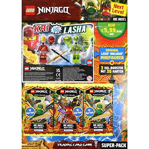 Blue Ocean Ninjago 6 Next Level Trading Cards - 1 Super Pack von Blue Ocean