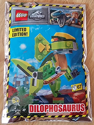 LEGO Jurassic World Dilophosaurus Folienpack-Set 122115 (Beutel) von Blue Ocean