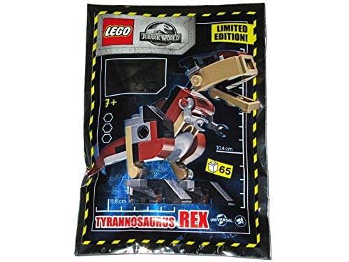 LEGO Jurassic World Tyrannosaurus Rex Folienpack-Set 122005 (Beutel) von BLUE OCEAN