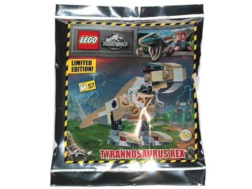 LEGO Dinosaurier Tyrannosaurus Rex Folienpack-Set 122218 - 35 Teile - Alter 6-12 Jahre von Blue Ocean