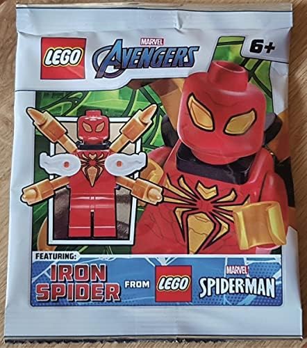 LEGO Marvel Super Heroes Iron Spider Minifiguren-Folienpack-Set 242108 (Beutel) von Guoml