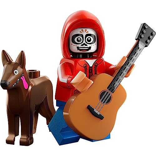 LEGO Minifiguren Disney 100 - Wähle 1 aus 18 verschiedenen Figuren 71038 (Miguel Rivera mit Hund Dante) von Blue Ocean