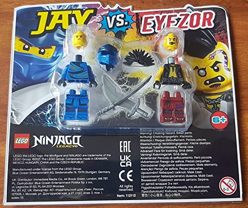 LEGO Ninjago Jay vs Eyezor Minifiguren-Set 112112 von Blue Ocean