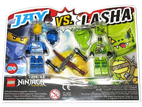 LEGO Ninjago Jay vs. Lasha Minifigur Blisterpack 111904 (Tüte) von Blue Ocean