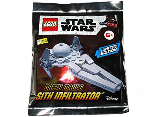 LEGO Star Wars Darth Maul's Sith Infiltrator Folien-Set 912058 (verpackt in Beutel) von Blue Ocean