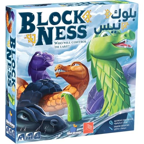 Blue Orange, Block Ness, Familienspiel, Strategiespiel, 2-4 Spieler, Ab 8+ Jahren, 15+ Minuten, Deutsch, Mehrsprachig von Boardgame Space