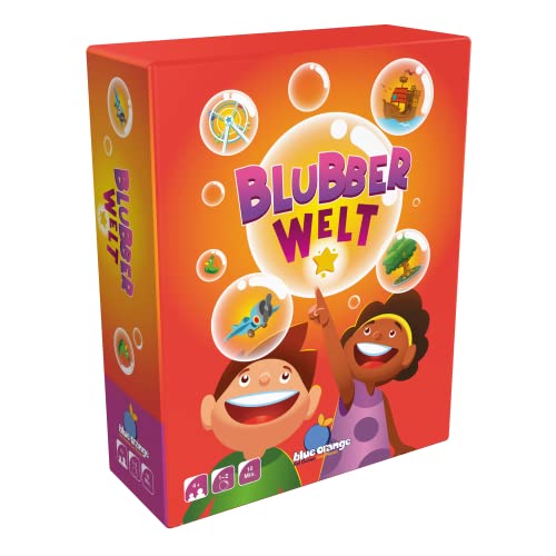 Blue Orange | Blubberwelt | Kinderspiel | Kartenspiel | 1-2 Spieler | Ab 4+ Jahren | 10+ Minuten | Deutsch von Blue Orange