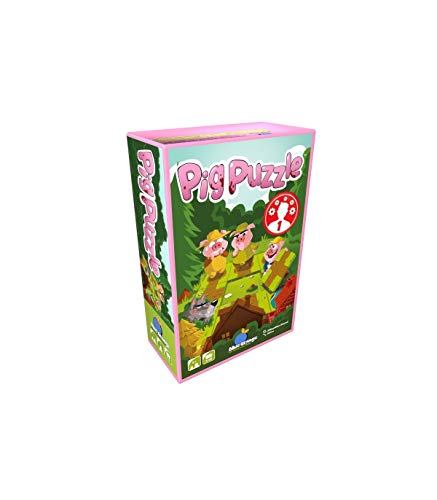 Asmodee | Blue Orange | Pig Puzzle | Kinderspiel | Lernspiel | 1 Spieler | Ab 5+ Jahren | 10+ Minuten | Deutsch | Mehrsprachig von Blue Orange