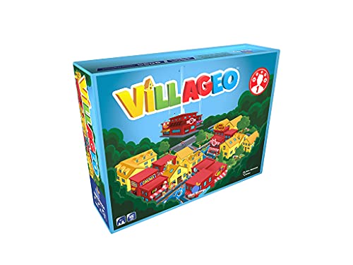 Blue Orange, Villageo, Familienspiel, Legespiel, 1 Spieler, Ab 8+ Jahren, 15+ Minuten, Deutsch, Mehrsprachig von Blue Orange