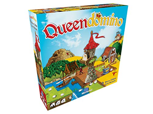 Blue Orange, Queendomino Game UK Edition, Board Game, Ages 8+, 2-4 Players, 25 Minutes Playing von Blue Orange