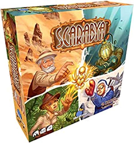 Blue Orange, Scarabya, Familienspiel, Brettspiel, 1-4 Spieler, Ab 8+ Jahren, 15+ Minuten, Deutsch, Mehrsprachig Blue Orange, Scarabya, Familienspiel, Brettspiel, 1-4 Spieler, Ab 8+ Jahren, 15+ Minuten, Deutsch, Mehrsprachig von Blue Orange