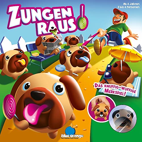 Blue Orange, Zungen Raus!, Kinderspiel, Gedächtnisspiel, 2-4 Spieler, Ab 4+ Jahren, 15 Minuten, Deutsch Blue Orange, Zungen Raus!, Kinderspiel, Gedächtnisspiel, 2-4 Spieler, Ab 4+ Jahren, 15 Minuten, Deutsch von Blue Orange
