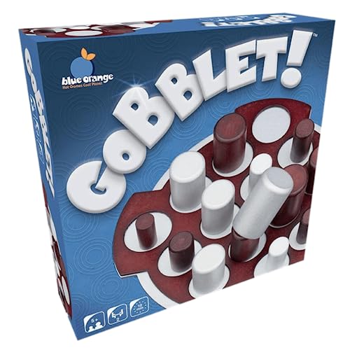 Blue Orange, Gobblet, Familienspiel, Brettspiel, 2 Spieler, Ab 7+ Jahren, 15+ Minuten, Deutsch, Mehrsprachig Blue Orange, Gobblet, Familienspiel, Brettspiel, 2 Spieler, Ab 7+ Jahren, 15+ Minuten, Deutsch, Mehrsprachig von Blue Orange