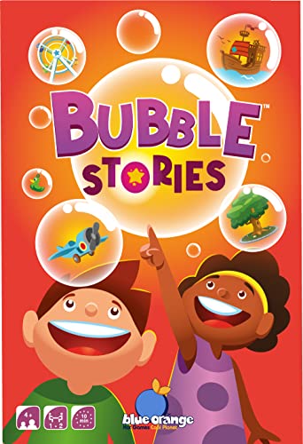 Blue Orange, Bubble Stories, Board Game, Ages 4+, 2-5 Players, 10 Minutes Playing Time Multicolor von Blue Orange