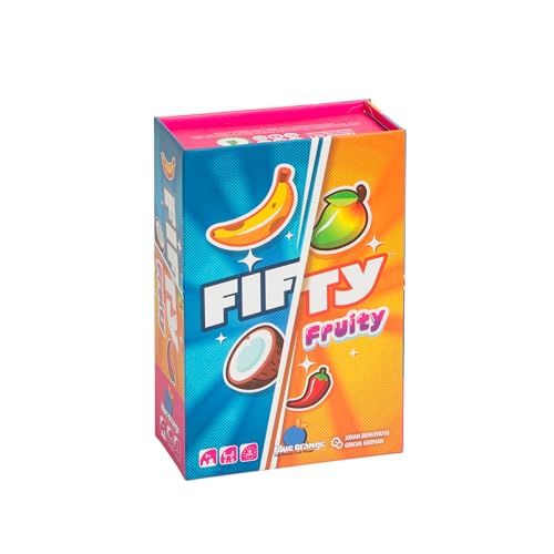 Blue Orange - Fifty Fruity – Bluff-Spiel – Gesellschaftsspiel ideal für Spaß mit der Familie oder mit Freunden – Kartenspiel – ab 8 Jahren Blue Orange - Fifty Fruity – Bluff-Spiel – Gesellschaftsspiel ideal für Spaß mit der Familie oder mit Freunden – Kartenspiel – ab 8 Jahren von Blue Orange