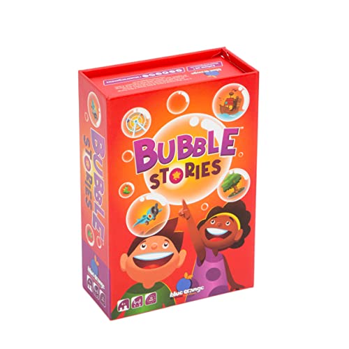 blue orange - Bubble Stories – gewählt zum besten Spiel des Jahres für Kinder – Escape Game für Kinder – Kartenspiel und Fantasie oder Ihr Kind kann Solo Spielen – Gesellschaftsspiel ab 4 Jahren von blue orange