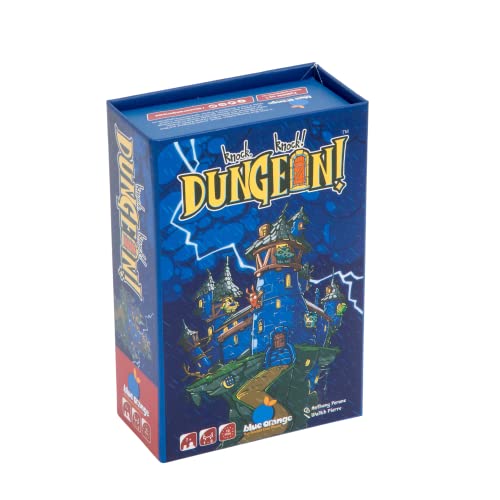 Blue Orange, Knock! Knock! Dungeon!, Familienspiel, Kartenspiel, 1-6 Spieler, Ab 7+ Jahren, 10+ Minuten, Deutsch, Mehrsprachig von Blue Orange