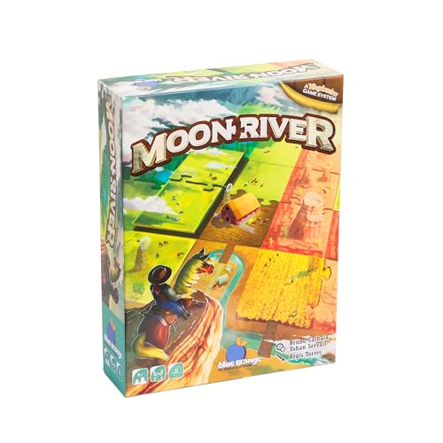 Blue Orange - Moon River – Gesellschaftsspiel und Denkspiel – Domino-Spiel – Spielsteine – ab 8 Jahren von Blue Orange