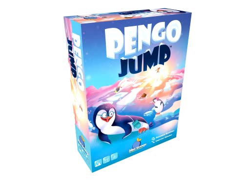 Blue Orange | Pengo Jump | Familienspiel | Alter 6+ | 1-4 Spieler | 10 Minuten Spielzeit von Blue Orange