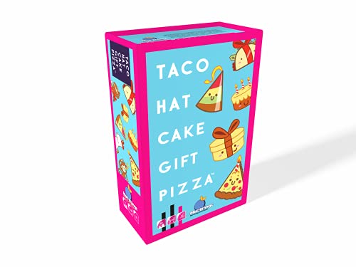 Blue Orange, Taco Hat Cake Gift Pizza, Card Game, Ages 8+, 2-8 Players, 10-15 Minutes Playing Time Blue Orange, Taco Hat Cake Gift Pizza, Card Game, Ages 8+, 2-8 Players, 10-15 Minutes Playing Time von Blue Orange