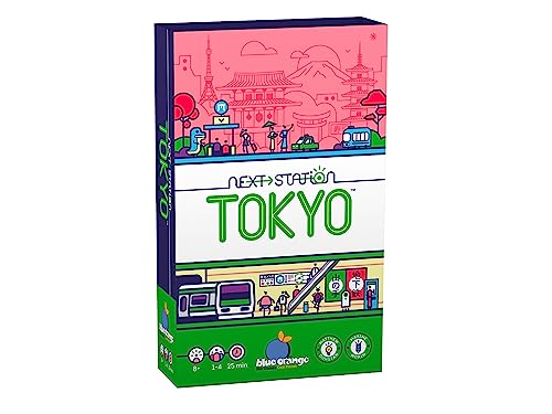 Next Station Tokyo Brettspiel - Familien- oder Erwachsenen-Strategie-Flip-and-Write-Spiel für 1 bis 4 Spieler von Blue Orange Games Empfohlen für Kinder ab 8 Jahren von Blue Orange