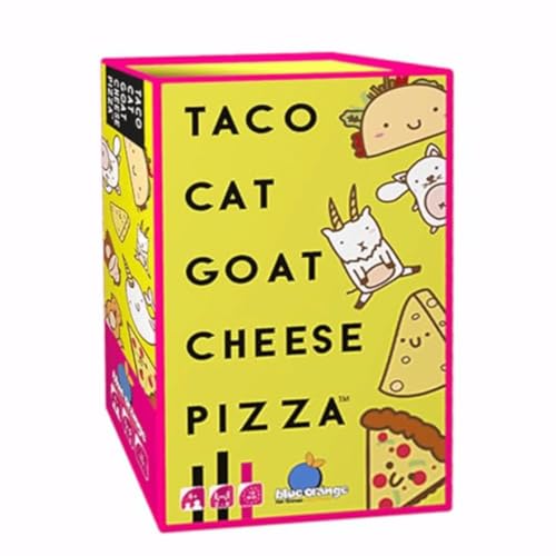 blue orange 18301 Taco Katze Ziege Käse Pizza Spielkarten, mehrfarbig von Blue Orange