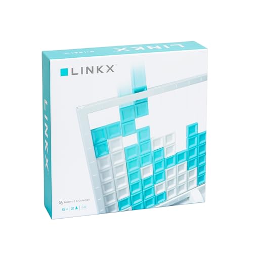 blue orange Linkx – Gesellschaftsspiel Abstrakt – Strategisches und Denkspiel – Spiel für 2 Spieler – ideal zum Spielen als Paar oder mit Kindern – ab 6 Jahren von Blue Orange