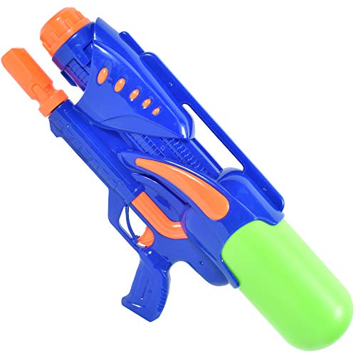 BLUE SKY - Wasserpistole - Outdoor-Spiel - 048190 - Blau - Kunststoff - 48 cm - Kinderspielzeug - Strandspiel - Pool - Bewässerung - Ab 6 Jahren von BLUE SKY