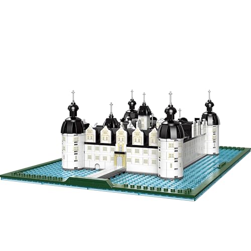BlueBrixx 01017 Marke Xingbao – Schloss Neuhaus aus Klemmbausteinen mit 1146 Bauelementen. Kompatibel mit Anderen Klemmbausteinen. Lieferung in Originalverpackung. von BlueBrixx