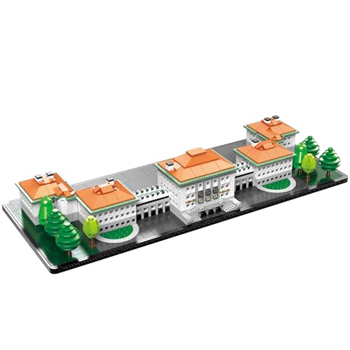 BlueBrixx 01018 Marke Xingbao – Schloss Nymphenburg aus Klemmbausteinen mit 1490 Bauelementen. Kompatibel mit Anderen Klemmbausteinen. Lieferung in Originalverpackung. von BlueBrixx