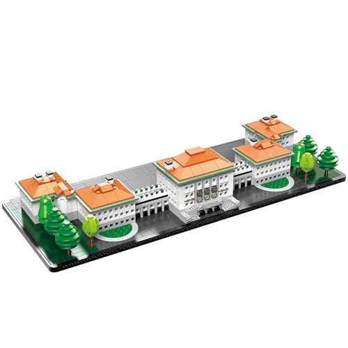 BlueBrixx 01018 Marke Xingbao – Schloss Nymphenburg aus Klemmbausteinen mit 1490 Bauelementen. Kompatibel mit Lego. Lieferung in Originalverpackung. von BlueBrixx