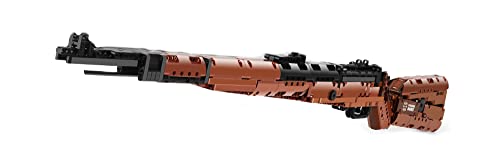 BlueBrixx 14002 Marke Mould King - 98 K Scharfschützengewehr aus Klemmbausteinen mit 1025 Bauelementen. Kompatibel mit Lego. Lieferung in Originalverpackung. von BlueBrixx