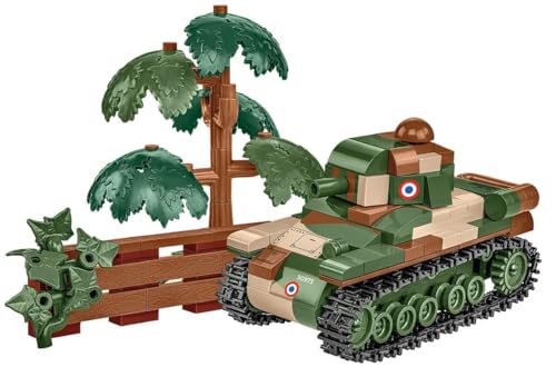BlueBrixx 2719 Cobi – Renault R-35 aus Klemmbausteinen mit 258 Bauelementen von BlueBrixx