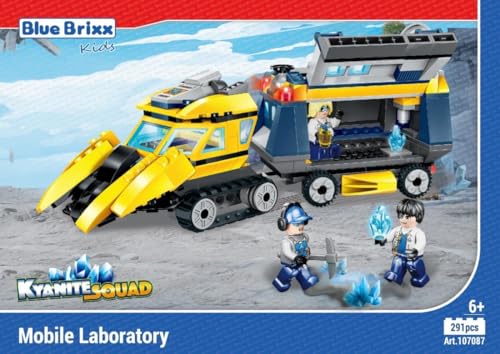 BlueBrixx Kids 107087 – Kyanite Squad: Mobiles Labor aus Klemmbausteinen mit 291 Bauelementen BlueBrixx Kids 107087 – Kyanite Squad: Mobiles Labor aus Klemmbausteinen mit 291 Bauelementen von BlueBrixx