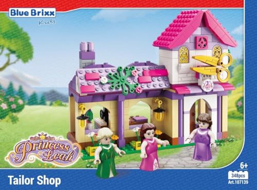 BlueBrixx Kids 107139 – Princess Leah: Königliche Schneiderei aus Klemmbausteinen mit 348 Bauelementen BlueBrixx Kids 107139 – Princess Leah: Königliche Schneiderei aus Klemmbausteinen mit 348 Bauelementen von BlueBrixx