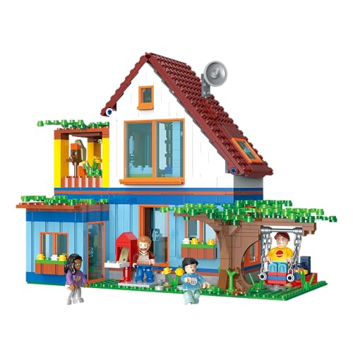 BlueBrixx Play 107587 – Einfamilienhaus aus Klemmbausteinen mit 837 Bauelementen BlueBrixx Play 107587 – Einfamilienhaus aus Klemmbausteinen mit 837 Bauelementen von BlueBrixx