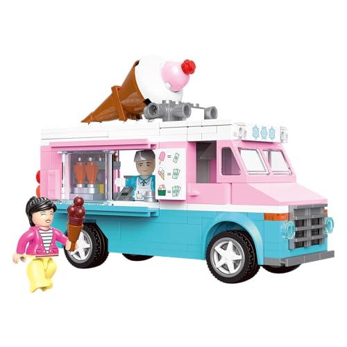 BlueBrixx Play 107739 – Eiswagen aus Klemmbausteinen mit 255 Bauelementen BlueBrixx Play 107739 – Eiswagen aus Klemmbausteinen mit 255 Bauelementen von BlueBrixx