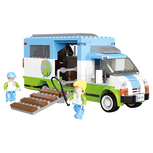 BlueBrixx Play 107741 – Pferdetransporter aus Klemmbausteinen mit 341 Bauelementen BlueBrixx Play 107741 – Pferdetransporter aus Klemmbausteinen mit 341 Bauelementen von BlueBrixx