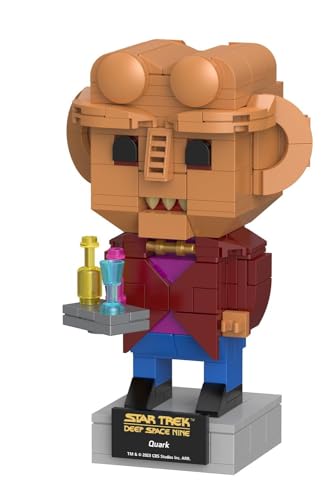 BlueBrixx Pro Star Trek Quark – Brick Buddy Figur aus „Deep Space Nine“ – Bausatz mit 234 Klemmbausteinen – offiziell lizenziert – für Kinder und Erwachsene – 105704 BlueBrixx Pro Star Trek Quark – Brick Buddy Figur aus „Deep Space Nine“ – Bausatz mit 234 Klemmbausteinen – offiziell lizenziert – für Kinder und Erwachsene – 105704 von BlueBrixx