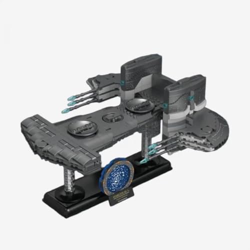 BlueBrixx Pro 106849 – Asgardschiff Beliskner aus Klemmbausteinen mit 1158 Bauelementen von BlueBrixx