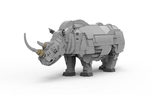 BlueBrixx Pro 107601 – Breitmaulnashorn aus Klemmbausteinen mit 861 Bauelementen BlueBrixx Pro 107601 – Breitmaulnashorn aus Klemmbausteinen mit 861 Bauelementen von BlueBrixx