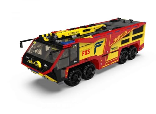 BlueBrixx Pro 108073 - Z8 von ZIEGLER, 3229 Klemmbausteine, Ziegler-Set, Geschenk für Feuerwehr-Fans, Standardsteine, Bausteine der Pro-Serie BlueBrixx Pro 108073 - Z8 von ZIEGLER, 3229 Klemmbausteine, Ziegler-Set, Geschenk für Feuerwehr-Fans, Standardsteine, Bausteine der Pro-Serie von BlueBrixx