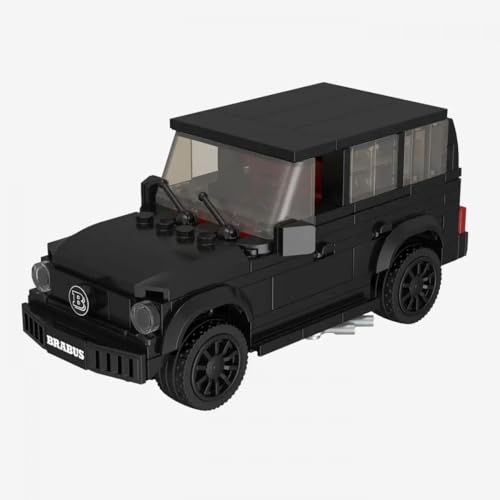 BlueBrixx Pro 108282 - Brabus Widestar, 255 Klemmbausteine, Auto-Set, Geschenk für Auto Fans, Standardsteine, Bausteine der Brabus-Serie von BlueBrixx