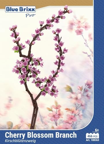 BlueBrixx Pro 108363 – Kirschblütenzweig aus Klemmbausteinen mit 466 Bauelementen BlueBrixx Pro 108363 – Kirschblütenzweig aus Klemmbausteinen mit 466 Bauelementen von BlueBrixx